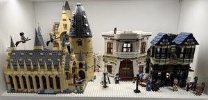 My LEGO Harry Potter Hogwarts scene